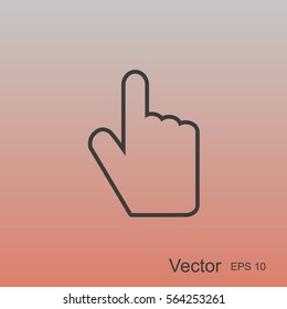 Hand icon