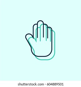 Hand icon