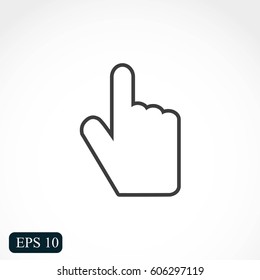 Hand icon