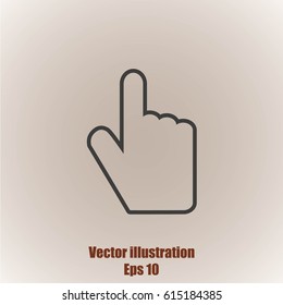 Hand icon