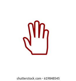 Hand icon