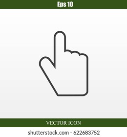Hand icon