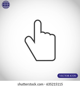 Hand icon