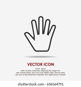 Hand icon