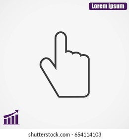 Hand icon