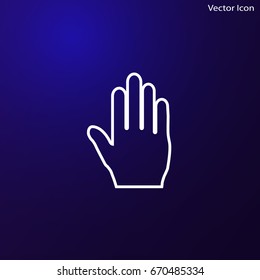 Hand icon