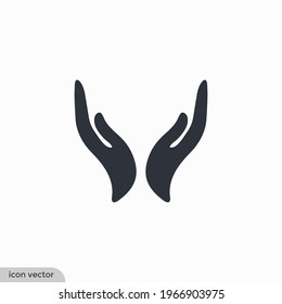 hand icon applause symbol simple design element