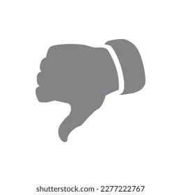 Hand icon black filled design