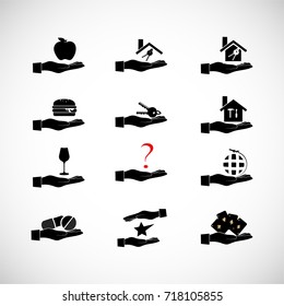 Hand icon collection