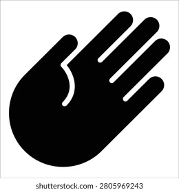 Hand Icon Element For Design