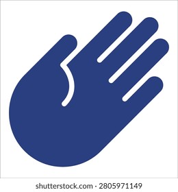 Hand Icon Element For Design