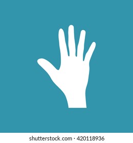 Hand Icon. Eps-10.
