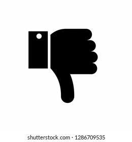 hand icon, finger icon vector, on white background editable eps10 - Vector