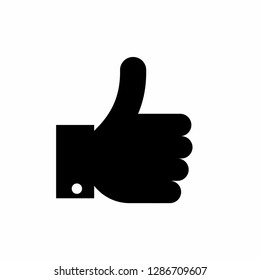 hand icon, finger icon vector, on white background editable eps10 - Vector