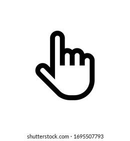 Hand Icon for Graphic Design Projects