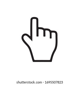 Hand Icon for Graphic Design Projects