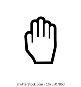 Hand Icon for Graphic Design Projects