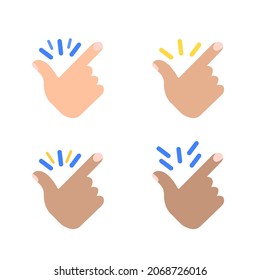 hand icon, idea, vector illustration