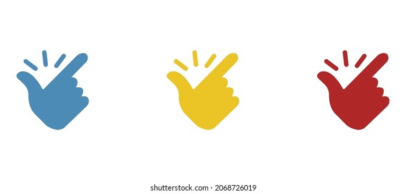 hand icon, idea, vector illustration