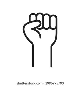 hand up icon illustration spirit sign