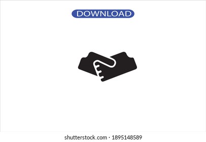 símbolo del icono de mano o logotipo de gran calidad