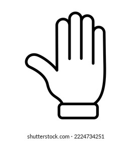 Hand Up Icon Logo Design Vector Template Illustration Sign And Symbol Pixels Perfect