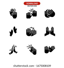 hand icon or logo isolated sign symbol vector illustration - Collection of high quality black style vector icons
