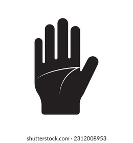 hand icon logo vector design template