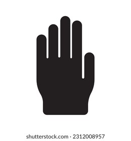 hand icon logo vector design template