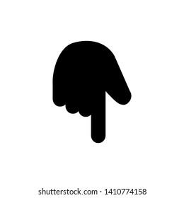 Hand icon logo vector illustration.