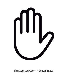 Hand symbol Royalty Free Stock SVG Vector