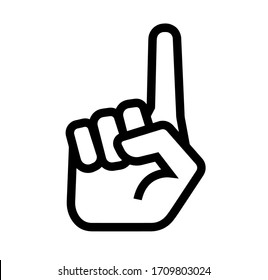 16,628 Number one hand icon Images, Stock Photos & Vectors | Shutterstock