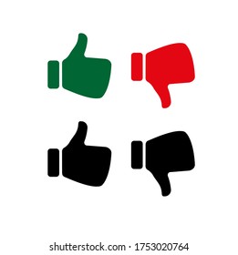 hand icon on white background
