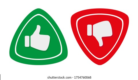 Handsymbol auf weißem Hintergrund
