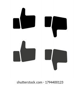 hand icon on white background