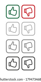 hand icon on white background