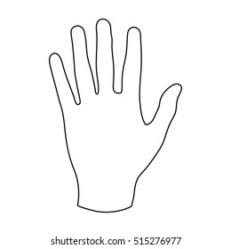 Hand Outline High Res Stock Images Shutterstock