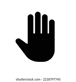 SVG > des doigts empreinte de main empreinte digitale paume - Image et  icône SVG gratuite.