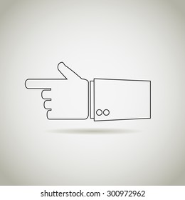 hand icon pointer