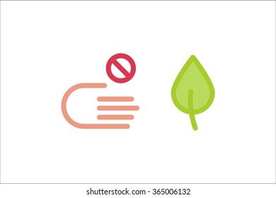 Hand icon set