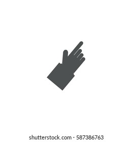 hand icon. sign design