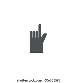 hand icon. sign design