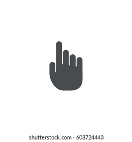 hand icon. sign design