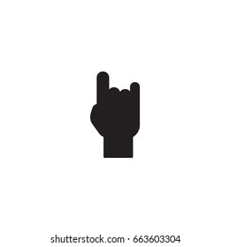 hand icon. sign design