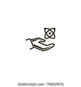 hand icon. sign design