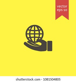 hand. hand icon. sign design. Vector EPS 10