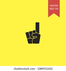 hand. hand icon. sign design. Vector EPS 10.