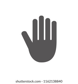 hand icon stop