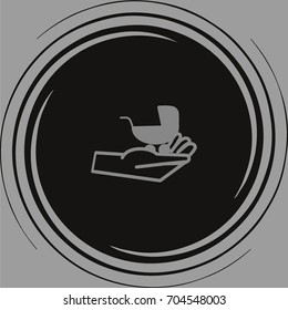 hand icon, stroller