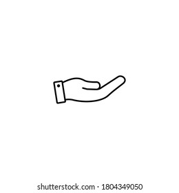 Hand icon, Hand symbol design vector